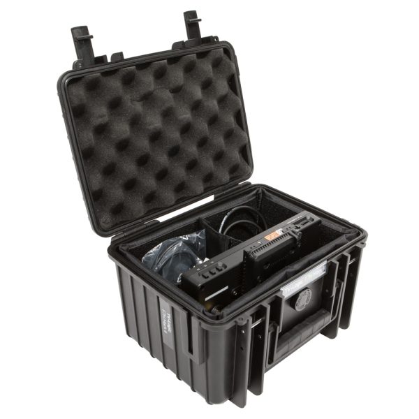 TVLogic F-7H MKII On-Camera-Monitor mit 7-Zoll-IPS-Display, 3600 cd/m² Helligkeit und belegbaren Touch-Tasten.
