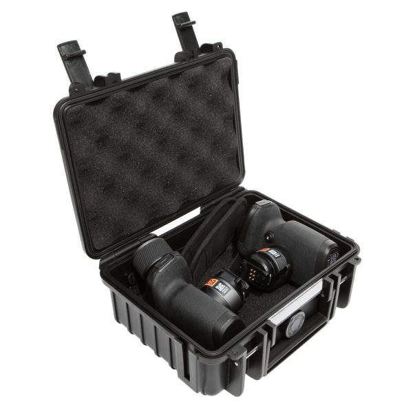 DJI Ronin 4D Hand Grips Combo, rechter und linker Handgriff mit elektromagnetisch gedämpftem Fokusrad.
