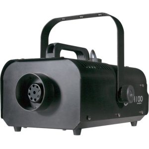 ADJ VF1100 Nebelmaschine auf Wasserbasis mit 850-Watt-Heizung und rund 283 m³ Ausstoß pro Minute.