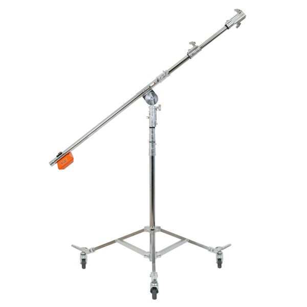 Avenger D650 Junior Boom Arm mit variabler Auszugslänge zwischen 163 und 300 Zentimetern.