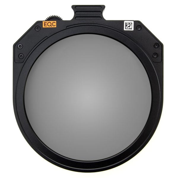 Tilta 95mm Polarizer-Filter für die Mirage Matte Box mit drehbarer Fassung und EQC-Kennzeichnung.