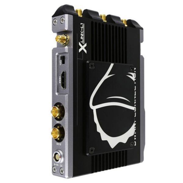 DwarfConnection DC-X.LINK-S1.MKII ist ein WHDI-Empfänger mit zwei SDI- und einem HDMI-Ausgang für bis zu 500 m Reichweite.