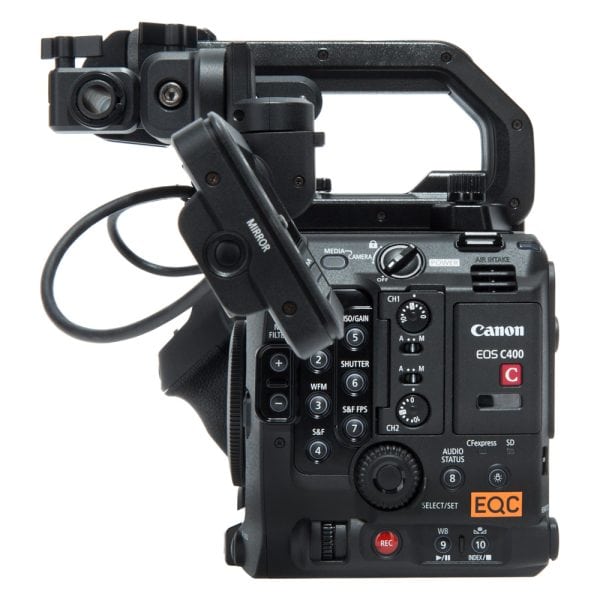 Canon EOS C400 Cine-Kamera mit 6K-Vollformat-Sensor und Dreifach-ISO-Basis bis 12.800.