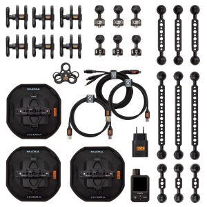 Tilta Hydra elektronisches Saugnapf-Set mit motorisierten Saugfüßen und bis zu 20 Kilogramm Traglast.