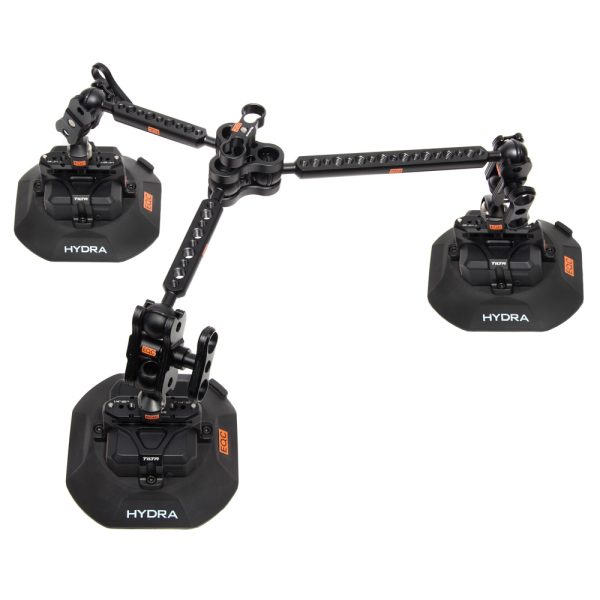 Tilta Hydra elektronisches Saugnapf-Set mit motorisierten Saugfüßen und bis zu 20 Kilogramm Traglast.