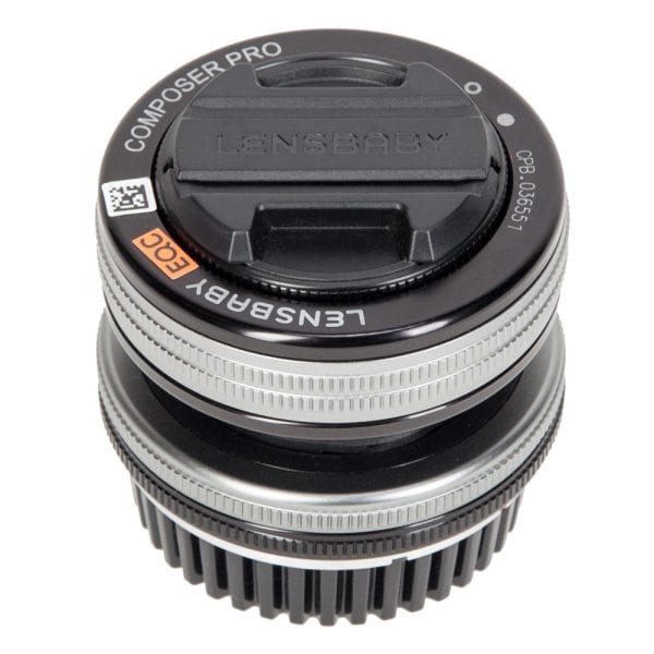 Lensbaby EF Composer PRO II Double Glass II Objektiv mit Tilt-Funktion und Blendenbereich f/2.5 bis f/22.