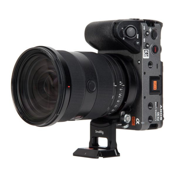 SmallRig rotierende Horizontal-zu-Vertikal-Montageplatte für Sony Alpha & FX-Serie mit Arca-kompatiblem Schnellwechsel.