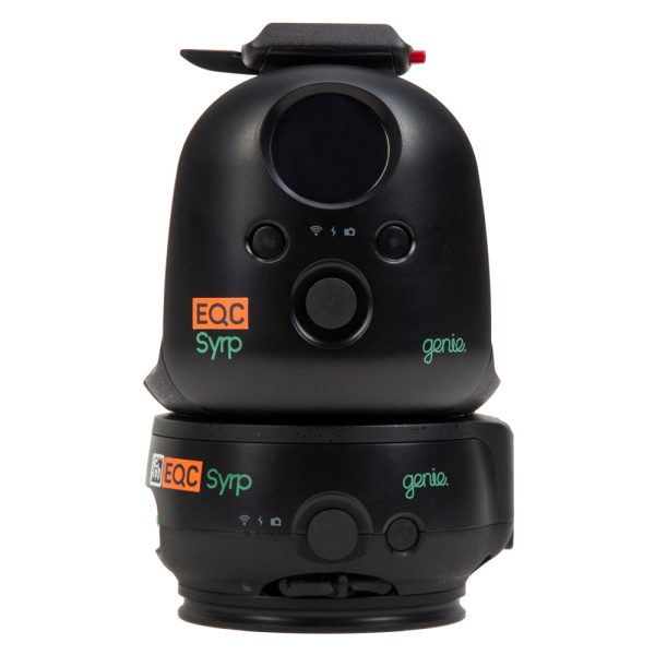 Syrp Genie II Set mit zwei gestapelten Motion-Control-Motoren für Pan und Tilt gleichzeitig.