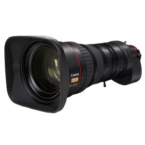Canon CN20X50 50-1000mm Cine-Servo-Zoomobjektiv mit 20-fachem Zoom und Blende T5.0 bis T8.9.