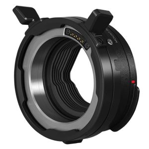 Canon RF > PL Adapter, ein Objektivadapter für die EOS C400 mit voller elektronischer Kompatibilität zu PL-Optiken.