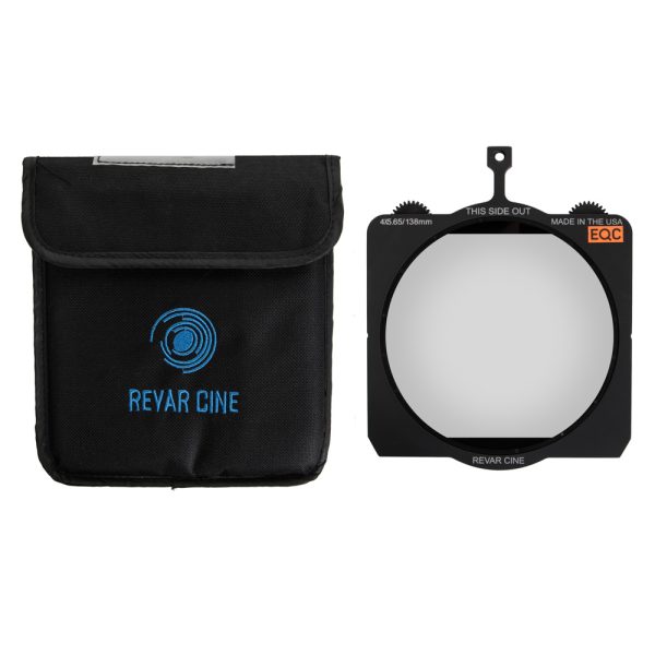 Revar Cine RotaPol Filterrahmen mit passender Schutztasche für den sicheren Transport.
