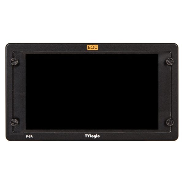 TVLogic F-5A On-Camera-Monitor mit 5,5-Zoll-IPS-Display, Full-HD-Auflösung und 3G-SDI- sowie HDMI-Anschlüssen.