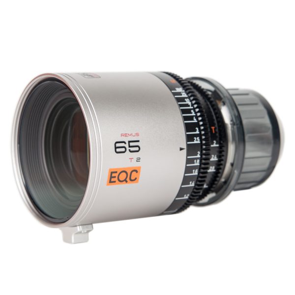 Blazar Remus 65mm T2.0 Anamorphotisches Cine-Objektiv mit ARRI-PL-Anschluss und Fokusskala.
