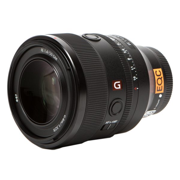 Sony FE 50mm f/1.4 GM, Normalobjektiv mit dualen XD-Linearmotoren und 67-mm-Filtergewinde.