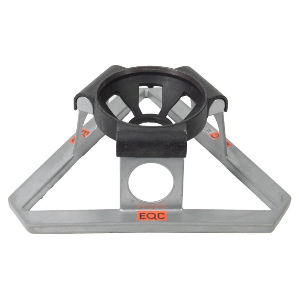 Jokl Boy High Hat Stativ mit dreieckigem Metallrahmen und 150-mm-Schale für bodennahe Kameraaufnahmen.
